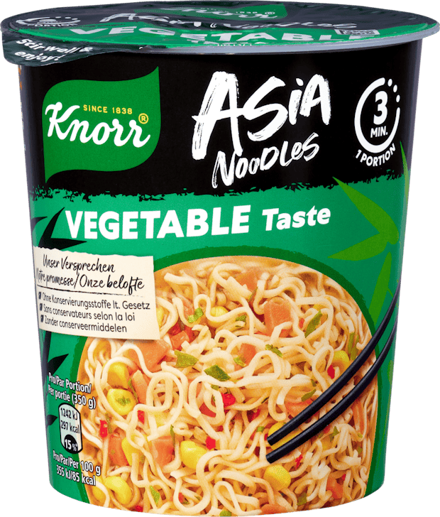 Knorr Asia Noodles Vegetable Becher 65