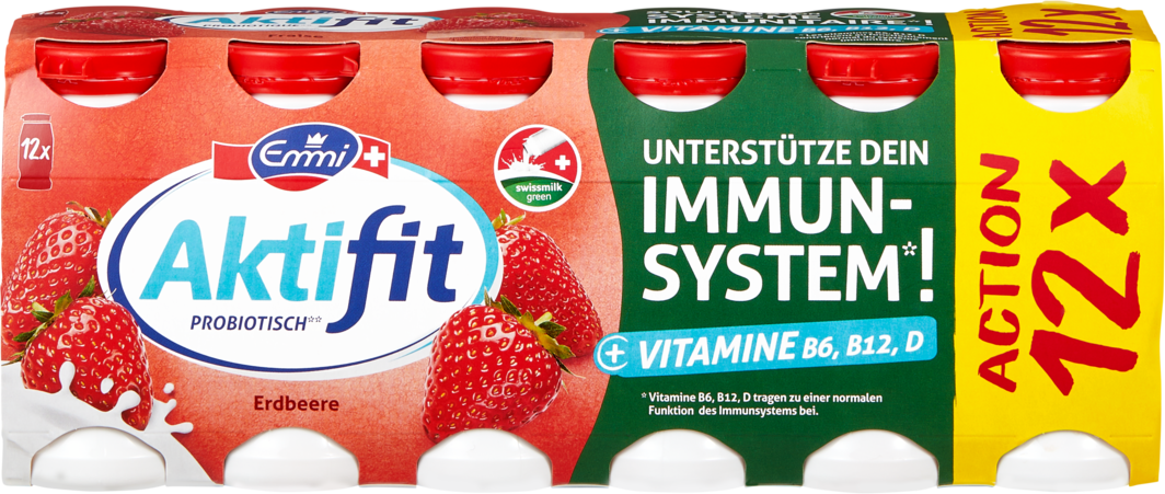 Emmi Aktifit Joghurtdrink Erdbeere