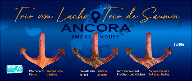 Ancora Räucherlachs-Trio