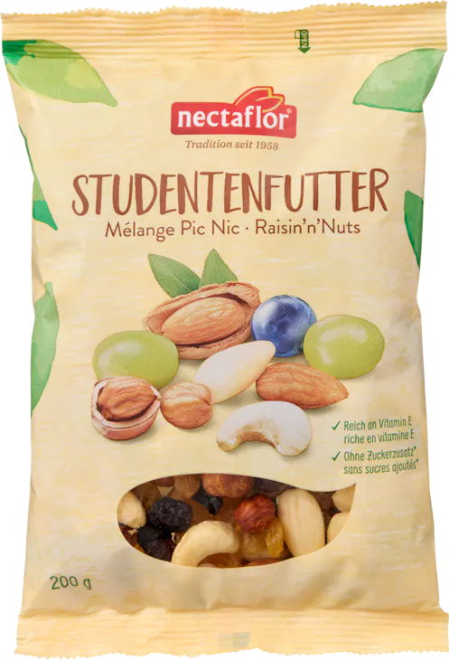 Miscela di noci e uva sultanina Nectaflor 