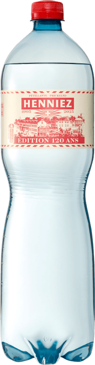 Eau minérale Gazéifiée Henniez