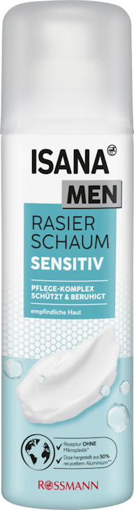 Schiuma da barba Sensitive ISANA Men