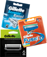 Tutte le lamette da barba Gillette in confezione singola