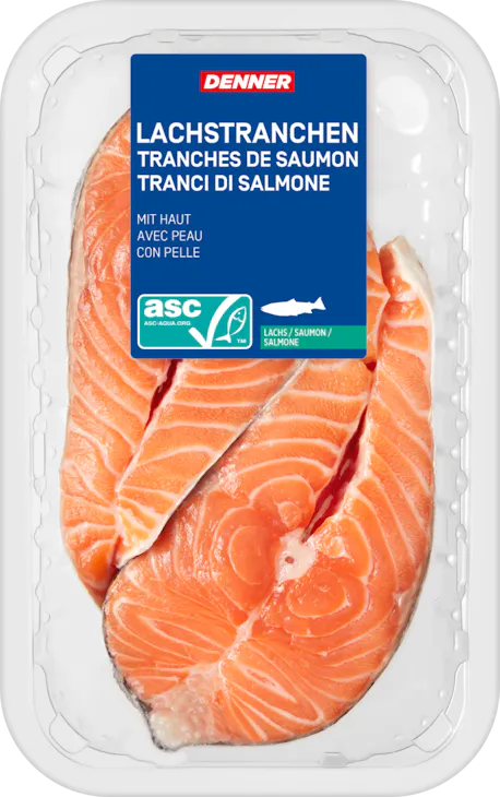 Tranches de saumon Denner