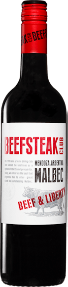 Beefsteak Club Malbec Vorderseite
