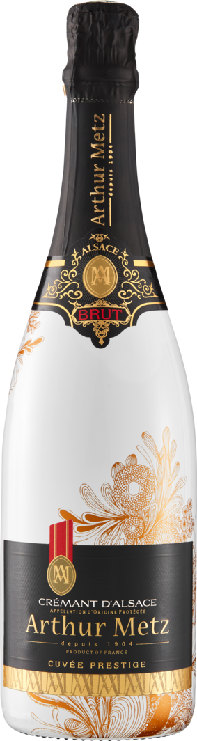 6 d\'Alsace Brut Denner AOP Cuvée Arthur Weinshop 75 cl | Crémant - Flaschen Metz Prestige à