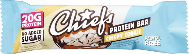 Barre protéinée Crispy Cookie Chiefs