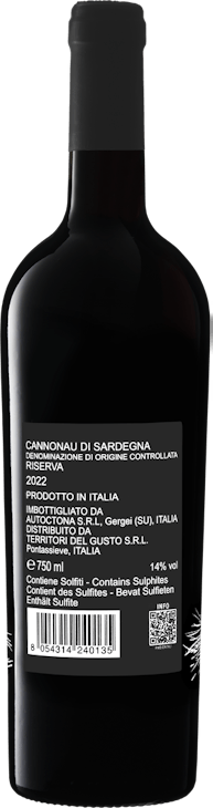 Palmalias Cannonau di Sardegna DOC Riserva