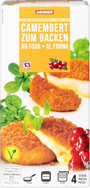 Denner Camembert zum Backen