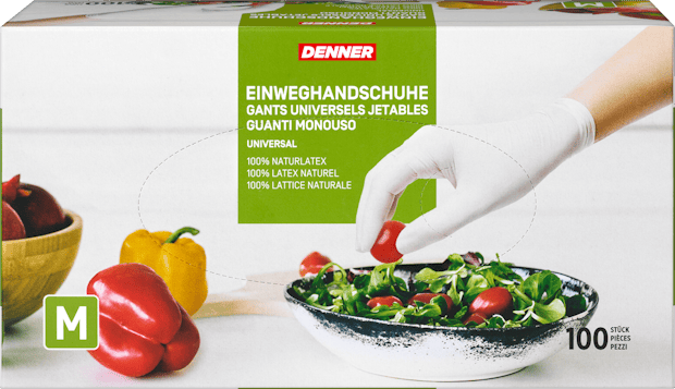 Gants universels jetables Denner