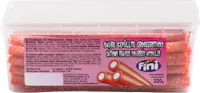 Fini saure gefüllte Erdbeersticks