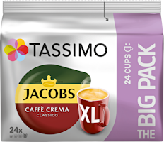 Tassimo Kaffeekapseln Jacobs Caffè Crema Classico XL