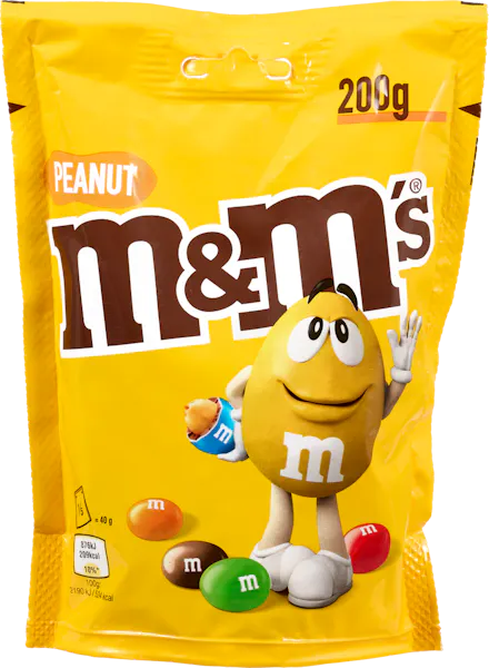 M&M's Cacahuète, dragées chocolatées 200g
