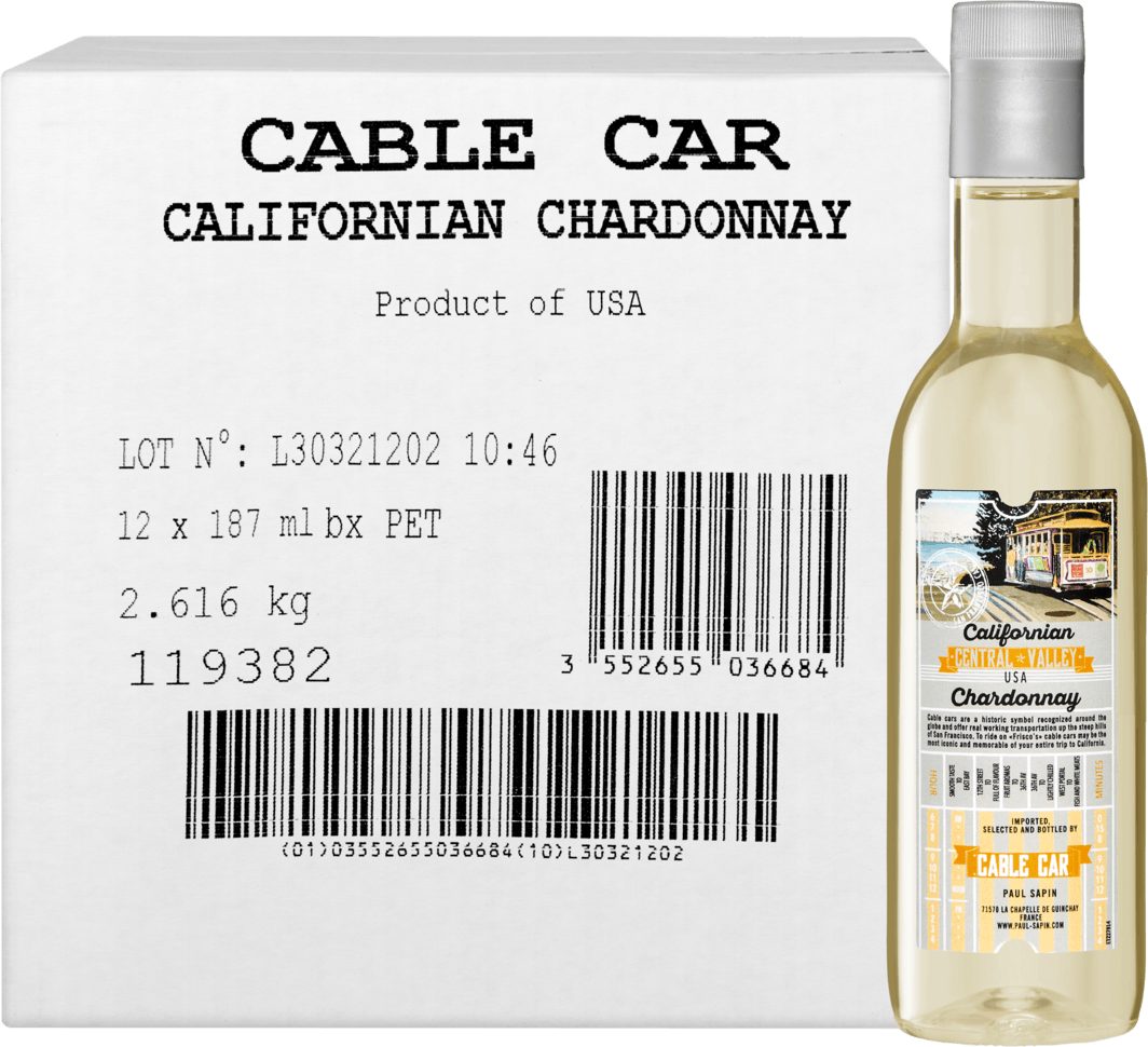 Cable Car Californian Chardonnay PET (Autre)