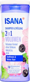 Shampooing & Rinçage 2 en 1 Volume Mauve & Açaí ISANA