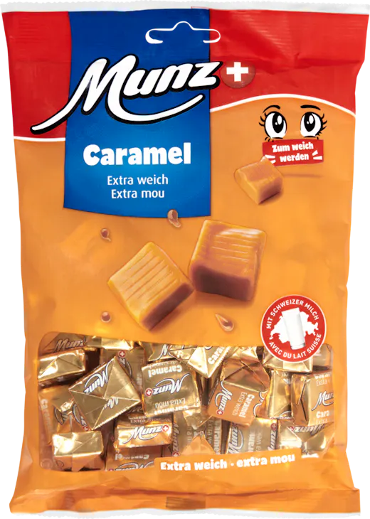 Bonbons au caramel Extra mous Munz