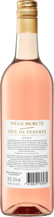 Vieux Murets Œil-de-Perdrix du Valais AOC