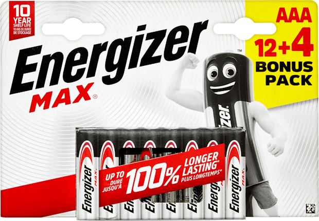 Piles Energizer Max AAA