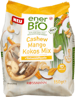 Miscela di anacardi, mango e cocco enerBiO
