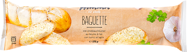Mmmh Baguette mit Knoblauchbutter