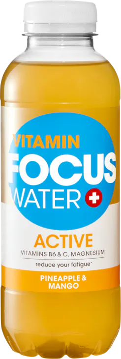 Focuswater Active Ananas & Mangue 