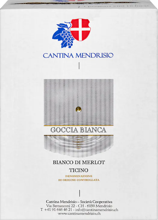 Goccia Bianca Bianco di Merlot del Ticino DOC