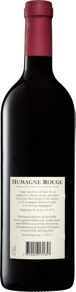 Carmelin Humagne Rouge du Valais AOC Zurück