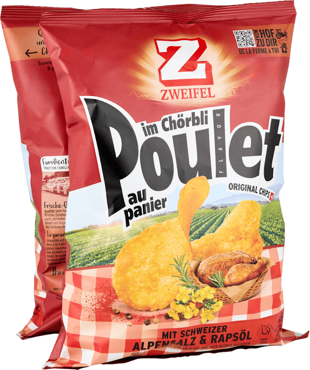 Zweifel Original Chips Pollo in cestino 
