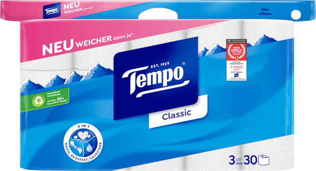 Papier hygiénique Classic Tempo 