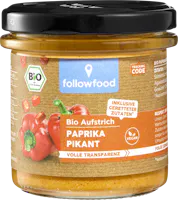 Rettergut Pâte à tartiner aux poivrons piquants bio