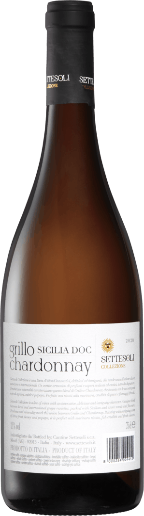 Settesoli Collezione Grillo Chardonnay Sicilia cl Flaschen Weinshop Denner à DOC 75 | - 6
