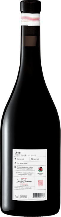 Jean-René Germanier Côto Dôle du Valais AOC