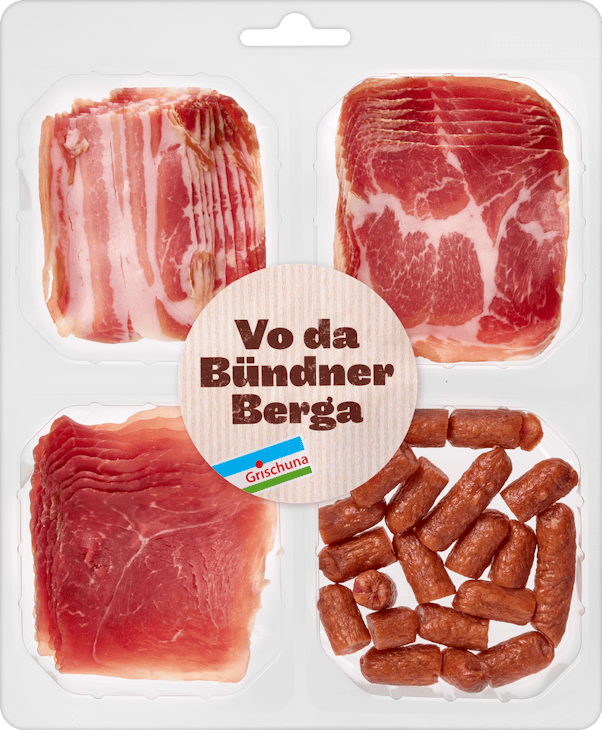 Plateau mixte pour l’apéritif Grischuna