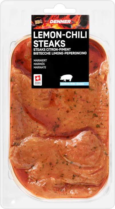 Denner BBQ Lemon-Chili Steaks