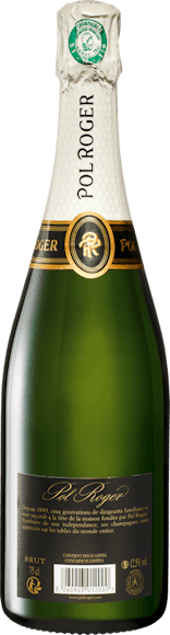 Pol Roger Brut Réserve Champagne AOC (Face arrière)