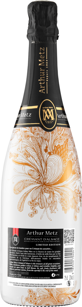 Arthur Metz Cuvée Prestige Brut Crémant d'Alsace AOP - 6 Flaschen à 75 cl |  Denner Weinshop