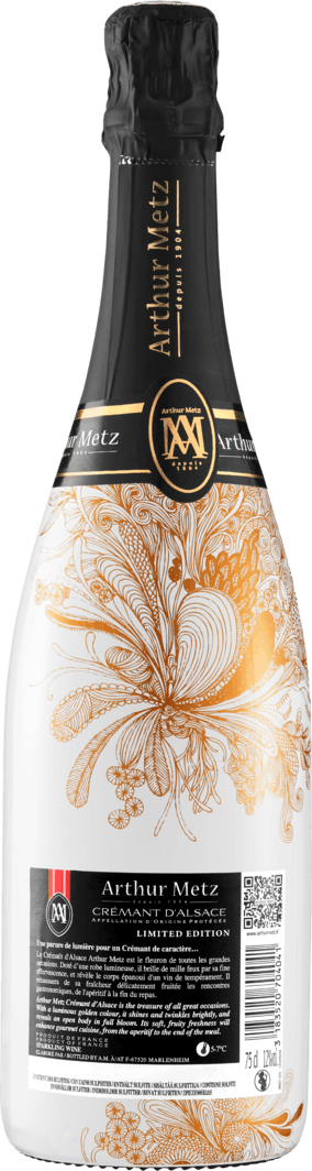 Arthur Metz Cuvée Prestige Brut Crémant d'Alsace AOP - 6 Flaschen à 75 cl |  Denner Weinshop