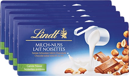 Lindt Tafelschokolade Milch-Nuss Lindt Tafelschokolade Milch-Nuss