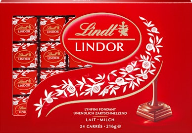 Lindor Les Carrées Milch Lindor Les Carrées Milch