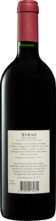 Carmelin Syrah du Valais AOC