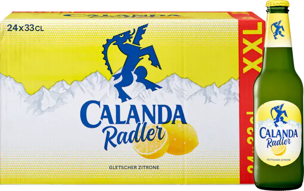 Calanda Radler Gletscher Zitrone