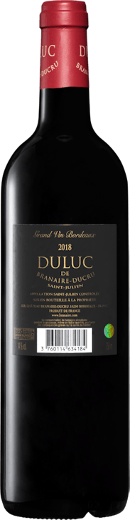 Duluc de Branaire-Ducru Saint-Julien AOC