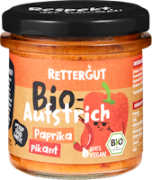 Rettergut Aufstrich-Paprika pikant Bio