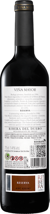 Viña Mayor Reserva Ribera del Duero DO