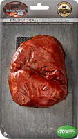 Steaks de romsteck de bœuf BBQ Black Angus