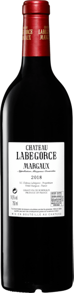 Château Labégorce Margaux AOC
 (Face arrière)