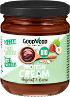 GoodVood Pâte à tartiner protéinée noisette-cacao bio