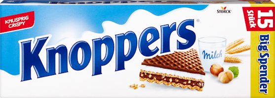Storck Knoppers Milch-Haselnuss-Schnitte