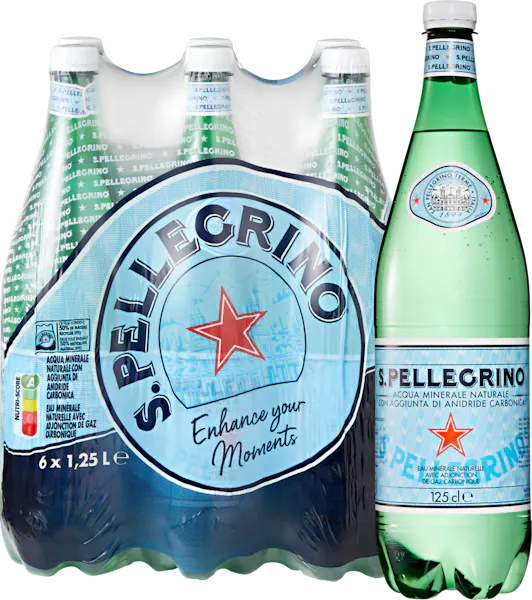 Sanpellegrino Acqua minerale gassata 6x1.25l
