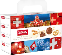 Coffret de biscuits pour la Fête nationale Kambly